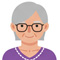 80代女性の顧客アバター