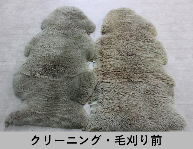 ムートンクリーニング