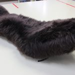 ハーレーのムートンシートカバー