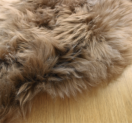 AUSKIN 長毛ムートンフリース プレミアムレーベル 1匹物 60×95